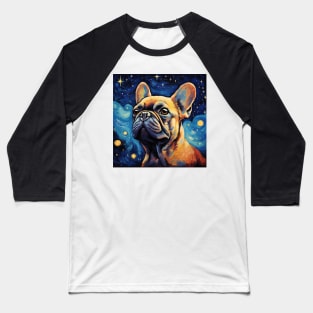 Mayestatic French Bulldog Painting Baseball T-Shirt